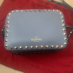Authentic Valentino Garavani Rockstud Camera Bag